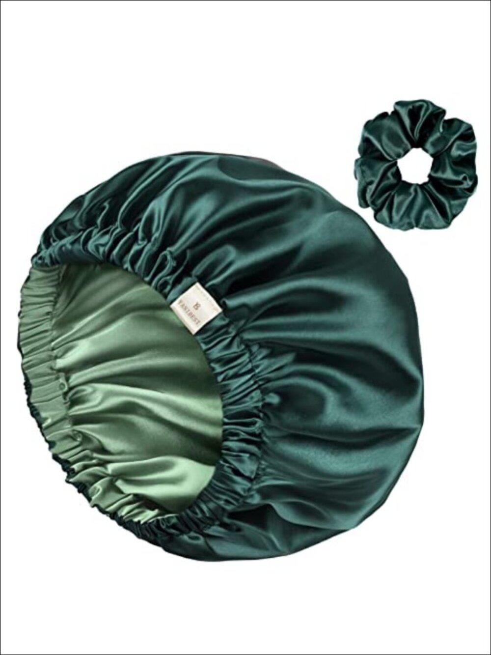 Adjustable Satin Bonnet Hair Wrap to Reduce Frizz